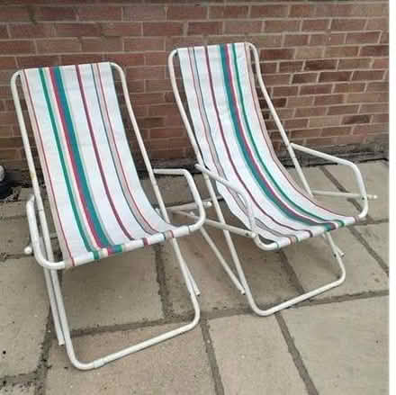 Photo of free Pair of garden chairs (Grove OX12) #1