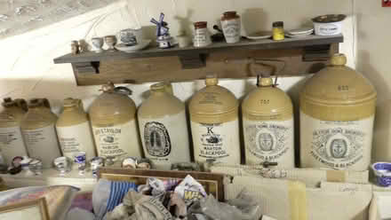 Photo of OLD BOTTLES with Writing on - Glass or Stone / Pottery (Blackpool FY1) #4