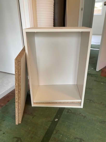 Photo of free 50cm B&Q wall unit with 2 shelves (Bernards Heath AL1) #1