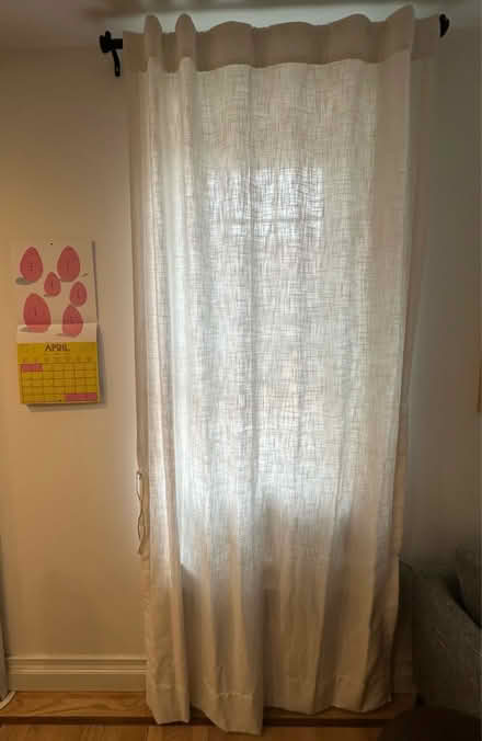 Photo of free 2 curtain panels (Park Slope) #1