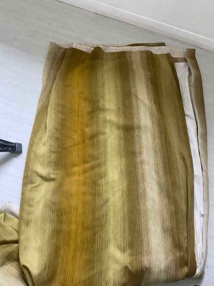 Photo of free Pair of Huge Vintage curtains green (Bernards Heath AL1) #1