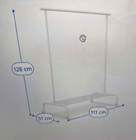Photo of free Ikea Rigga Garment Rail (Lewes BN7) #2
