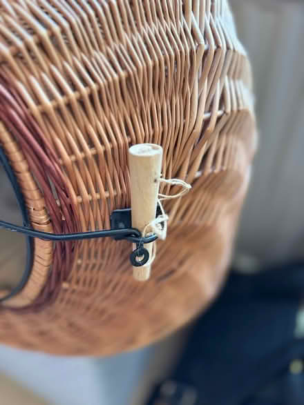 Photo of free Wicker cat carrier (Sw13 9ea) #3