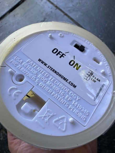 Photo of free LED “flameless” wax candles (North San Leandro) #3