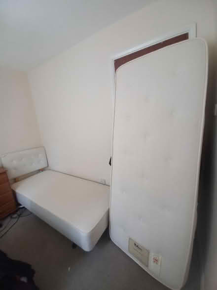 Photo of free Single bed mattress and frame (Crowborough TN6) #1