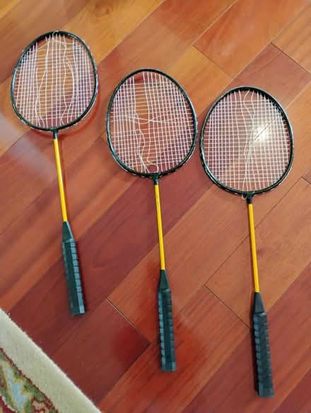 Photo of free Three garbage badminton rackets (Richmond Hill) #1