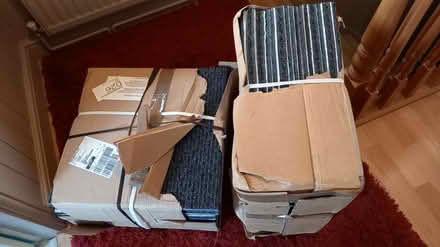 Photo of free Brand new grey carpet tiles (Breadsall Hilltop) #2