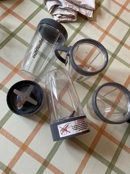 Photo of free Cups and blades for Nutri Bullet (Amberley) #1