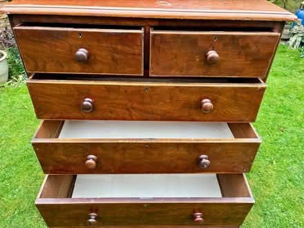 Photo of free Large Wooden Chest of Drawers (Harbury CV33) #2