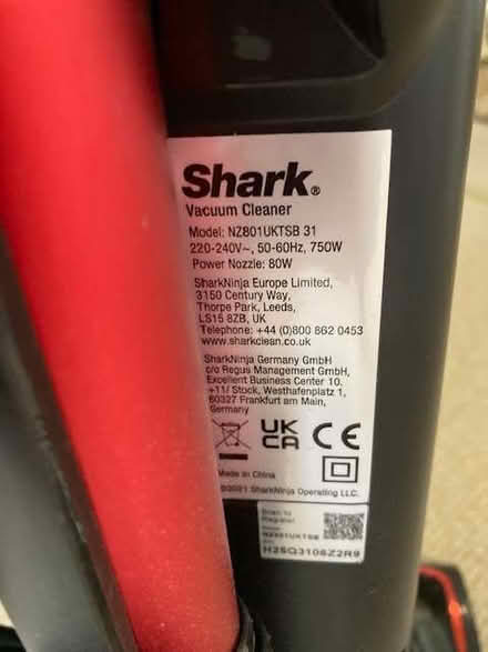 Photo of free Shark Vacuum Cleaner (Clevedon BS21) #2