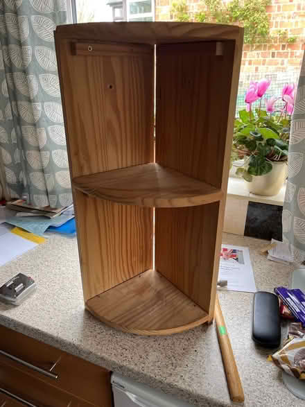 Photo of free Corner shelf unit (Belper DE56) #1