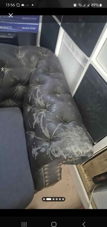 Photo of free Chesterfield style sofa (L209LG) #4