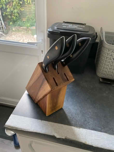 Photo of free Sabatier knives and block (Purley CR8) #2