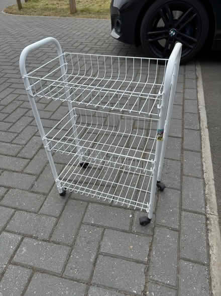 Photo of free Small rack shelves on wheels (NG14 - Rivendell estate) #1