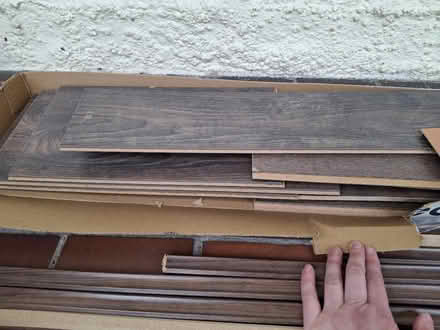 Photo of free Laminate floorboards and trim (Congleton CW12) #4