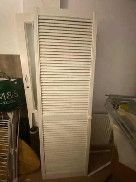 Photo of free 3 painted Louvre doors (Maida Vale W9) #1