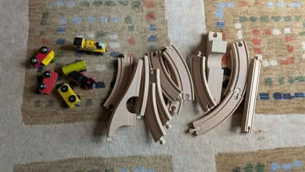 Photo of free Wooden railway pieces and trains (Kessingland NR33) #1