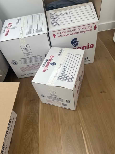Photo of free Moving boxes (CB 4) #2
