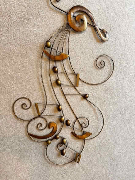 Photo of free Wall music art- metal (Chipping Barnet EN5) #1
