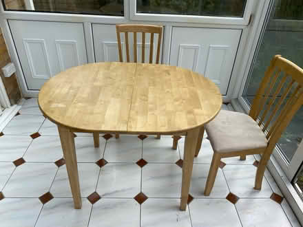 Photo of free Table and chairs (Potterspury NN12) #1