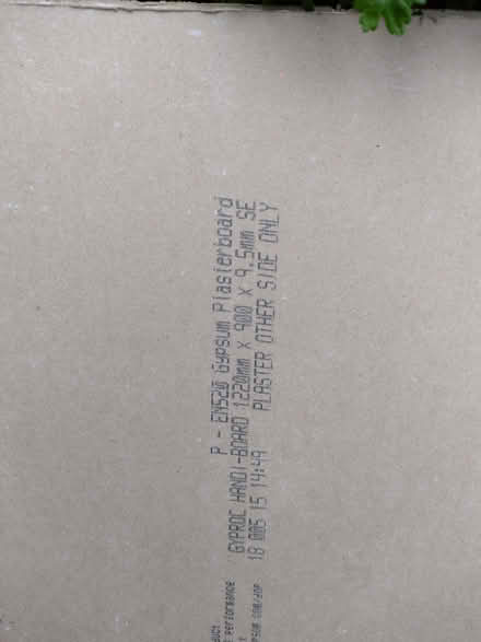 Photo of free Plasterboard (Howe LA8) #1
