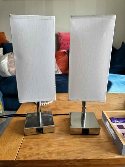 Photo of free Bedside lamps with usb chargers (TN39 Bexhill) #1