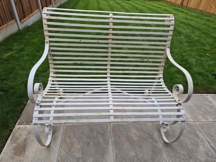 Photo of free Wrought iron garden chair (Saffron Walden) #1