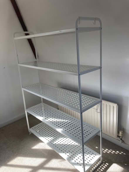 Photo of free IKEA metal shelving (Wheathampstead) #1