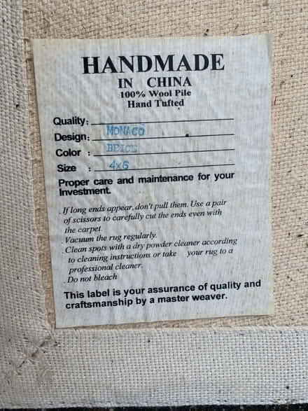 Photo of free Old rug (AL2 / SG6) #3