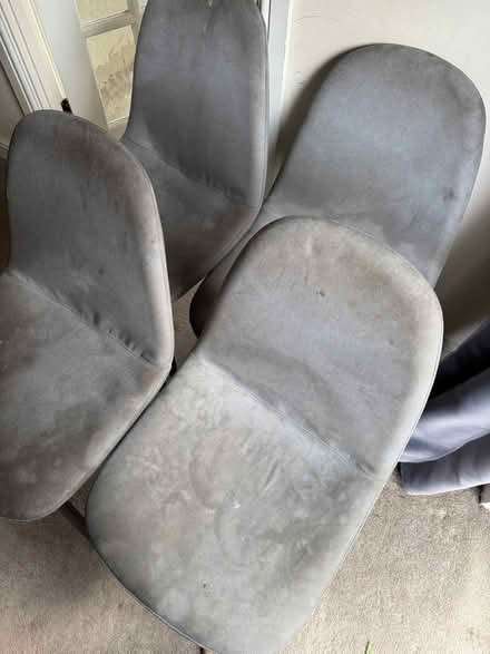 Photo of free 4 dining chairs and table (Totley, Sheffield S17) #1