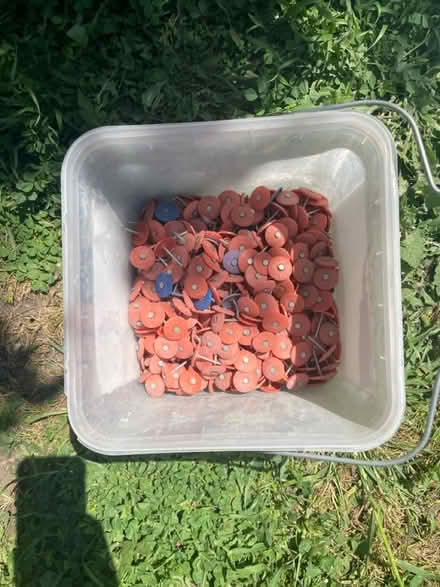 Photo of free roofing tar paper nails (El Camino/shoreline/Miramonte) #1