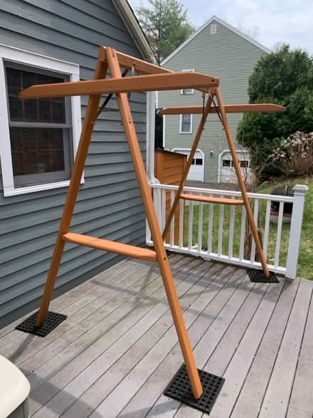 Photo of free Porch Swing Frame (Maynard) #1