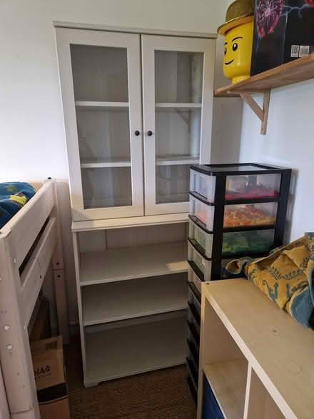 Photo of free white display cabinet (Frome, Somerset) #1