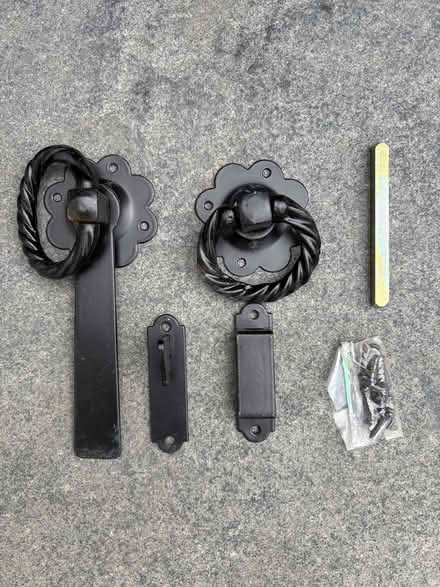 Photo of free Gate latch black (Stockport centre) #1