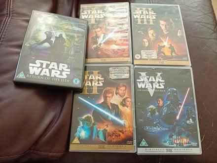 Photo of free Star wars dvds (Chelmsford CM2) #1