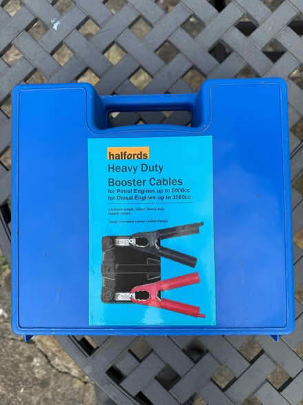 Photo of free Halfords Heavy Duty Booster Cables/Jump Leads (Spring Park CR0) #1