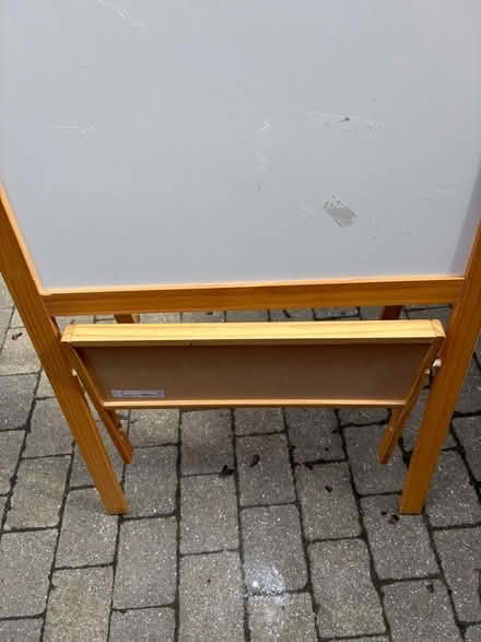 Photo of free Easel with whiteboard on one side, chalkboard on the other (Kings Hill ME19) #1