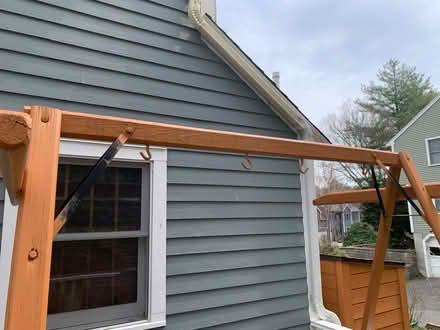 Photo of free Porch Swing Frame (Maynard) #2