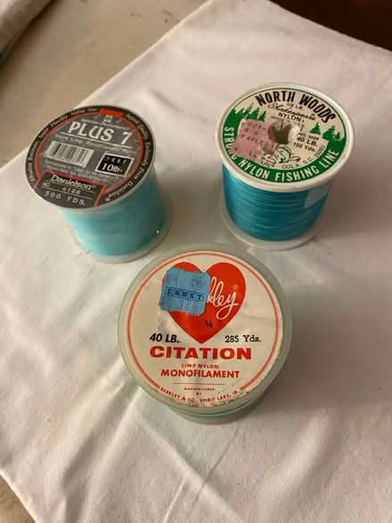 Photo of free Three spools of fishing line (Fremont) #1