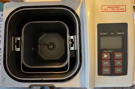Photo of free Oster Bread & Dough Making Machine (Meet at 873 parking lot, Ashby) #3