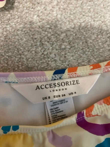 Photo of free Accessorise bikini size 10/8 (Purley CR8) #2