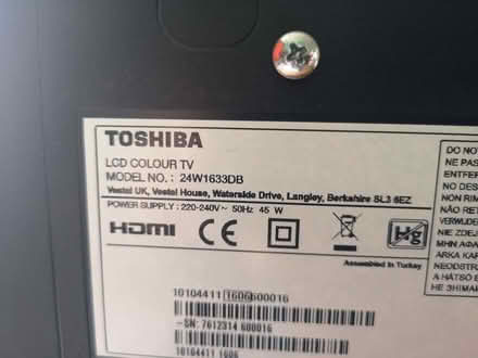 Photo of free TV / monitor (Badger's Mount TN14) #2