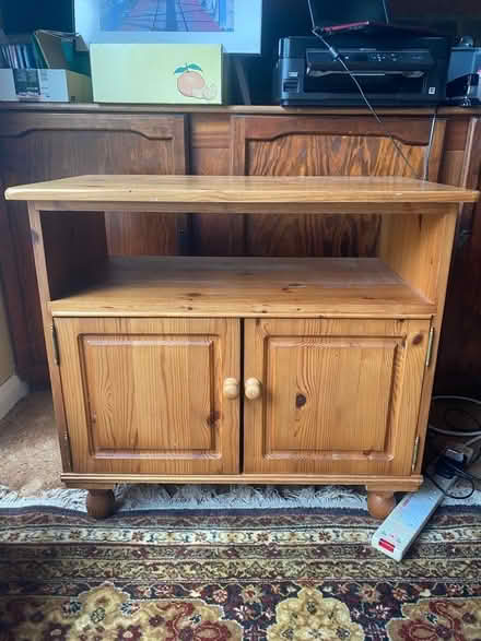 Photo of free Pine TV cabinet (GU52) #1