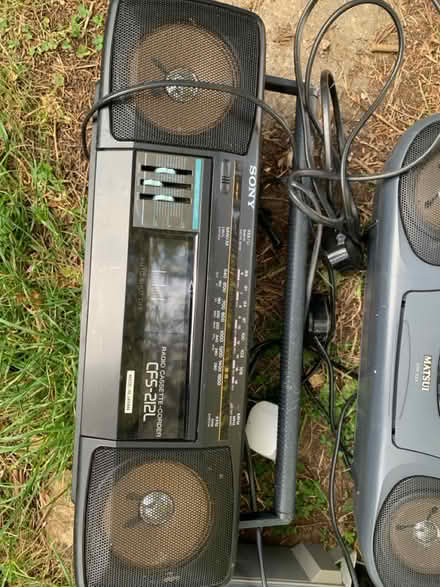 Photo of free 4 boomboxes (AL2 / SG6) #3