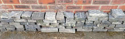Photo of free Diamond blue pavers, offcuts (Temple Street OX4) #1
