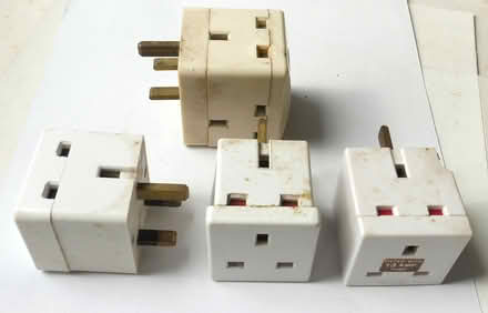 Photo of free 4 electric plug adapters 13amp (Glasgow G43) #1