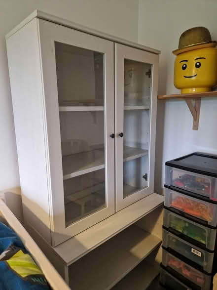 Photo of free white display cabinet (Frome, Somerset) #2