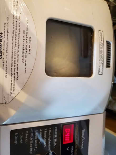 Photo of free Bread machine (Perry county PA) #1