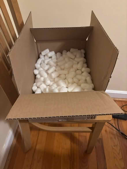 Photo of free Box with shipping peanuts (Arlington, VA) #1
