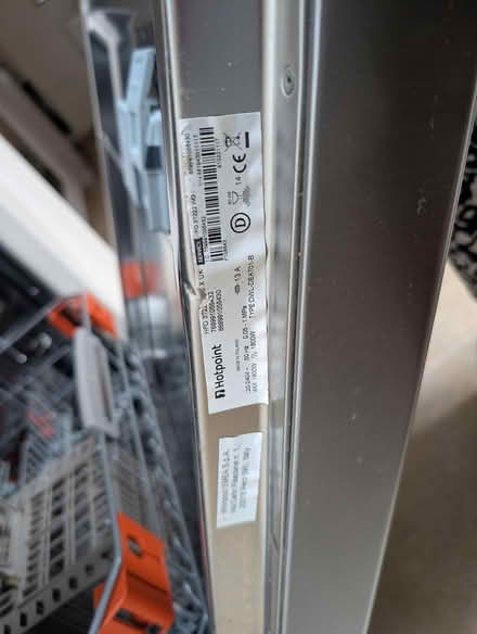 Photo of free Hotpoint dishwasher (Bournville) #3
